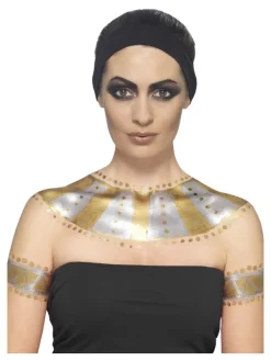 Smiffys Kit Latex Métallique Or Et Argent (1 X29,57 Ml, Maquillage Or Et Argent, 2 éponges) 22 Smiffys Kit Latex Métallique Or Et Argent (1 X29,57 Ml, Maquillage Or Et Argent, 2 éponges) -Smiffys Soldes Boutique kit latex metallique or et argent 1 x2957 ml maquillage or et argent 2 eponges 9