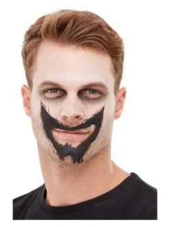 Smiffys Kit Maquillage à L'eau Bouche Coupée (maquillage, Sang, Transferts, éponge Et Applicateur) -Smiffys Soldes Boutique kit maquillage a l eau bouche coupee maquillage sang transferts eponge et applicateur 3