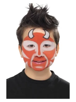 Smiffys Kit Maquillage Halloween 8 Couleurs Avec éponge Et Applicateur -Smiffys Soldes Boutique kit maquillage halloween 8 couleurs avec eponge et applicateur 3