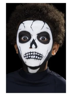 Smiffys Kit Maquillage Halloween 8 Couleurs Avec éponge Et Applicateur -Smiffys Soldes Boutique kit maquillage halloween 8 couleurs avec eponge et applicateur 4