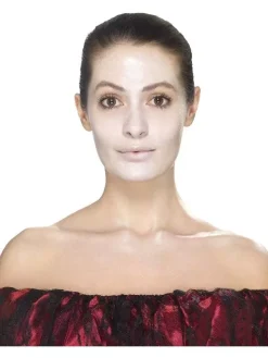 Smiffys Kit Maquillage Jour Des Morts Rouge Et Noir (fard à L'eau Visage, Crayon, Applicateurs) -Smiffys Soldes Boutique kit maquillage jour des morts rouge et noir fard a l eau visage crayon applicateurs 5