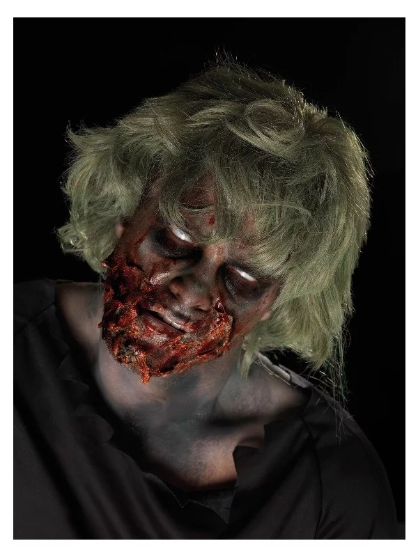 Smiffys Kit Maquillage Multicolore Zombie (peinture Visage, Latex Liquide, Sang) 4 Smiffys Kit Maquillage Multicolore Zombie (peinture Visage, Latex Liquide, Sang) – Image 2