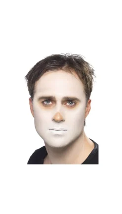 Smiffys Kit Maquillage Squelette (peinture Du Visage, Crayon Noir Et éponge) -Smiffys Soldes Boutique kit maquillage squelette peinture du visage crayon noir et eponge 4