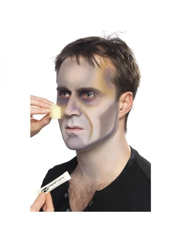 Smiffys Kit Maquillage Zombie (maquillage, Faux Sang, Latex Liquide, Chair, Crayons, Applicateurs) 6 Smiffys Kit Maquillage Zombie (maquillage, Faux Sang, Latex Liquide, Chair, Crayons, Applicateurs) – Image 4