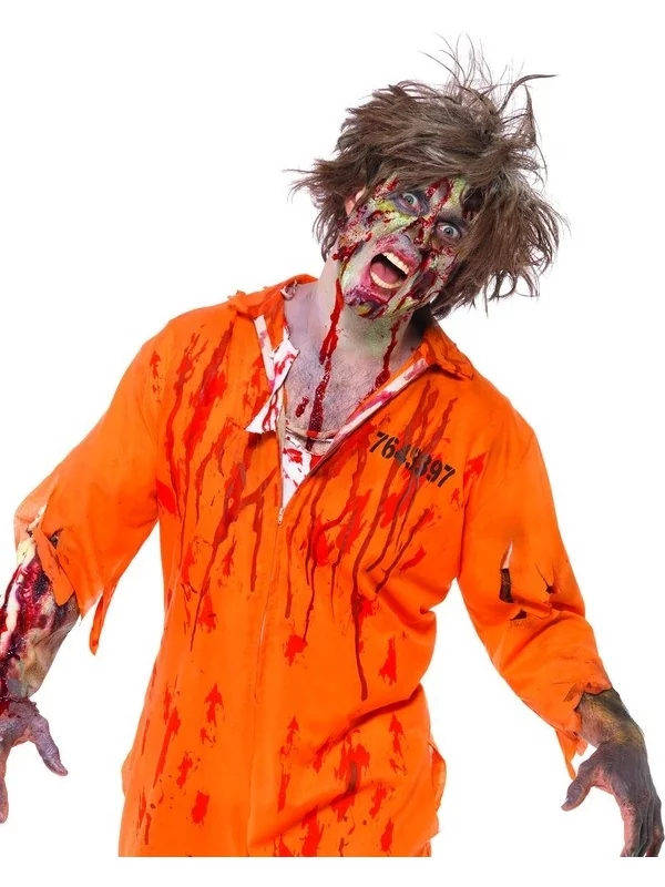 Smiffys Kit Maquillage Zombie (maquillage, Faux Sang, Latex Liquide, Chair, Crayons, Applicateurs) 8 Smiffys Kit Maquillage Zombie (maquillage, Faux Sang, Latex Liquide, Chair, Crayons, Applicateurs) – Image 6