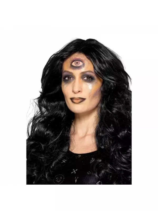 Smiffys Maquillage à L'eau Diseuse De Bonne Aventure (3 Couleurs, Paillettes, Transferts, éponge Et Brosse) 3 Smiffys Maquillage à L'eau Diseuse De Bonne Aventure (3 Couleurs, Paillettes, Transferts, éponge Et Brosse)