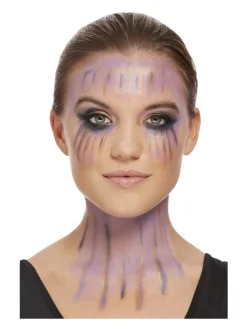 Maquillage Effets Spéciaux Smiffys, Kit Diseuse De Bonne Aventure, Aqua, Avec Des Pierres Précieuses, Des Paillettes, Des Bijoux -Smiffys Soldes Boutique maquillage effets speciaux smiffys kit diseuse de bonne aventure aqua avec des pierres precieuses des paillettes des bijoux 3