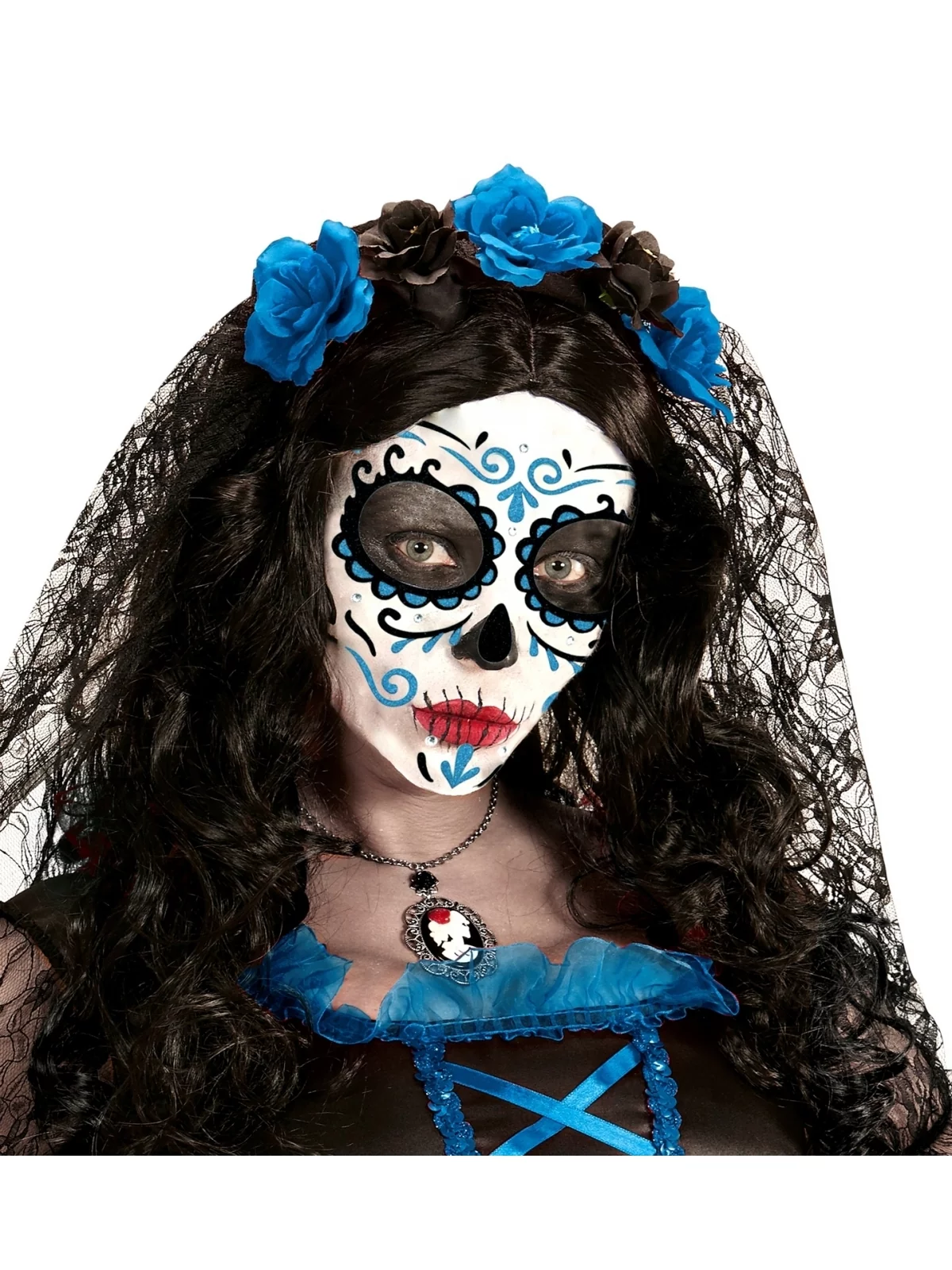 WIDMANN Maquillage Jour Des Morts, Couleurs Au Choix 7 WIDMANN Maquillage Jour Des Morts, Couleurs Au Choix – Image 5