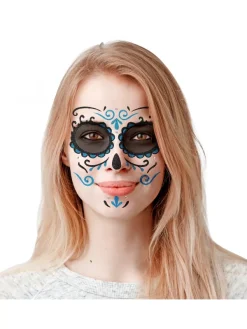 WIDMANN Maquillage Jour Des Morts, Couleurs Au Choix 17 WIDMANN Maquillage Jour Des Morts, Couleurs Au Choix -Smiffys Soldes Boutique maquillage jour des morts couleurs au choix 7