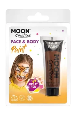 Smiffys Maquillage Moon Créations, Visage Corps, Marron 12ml