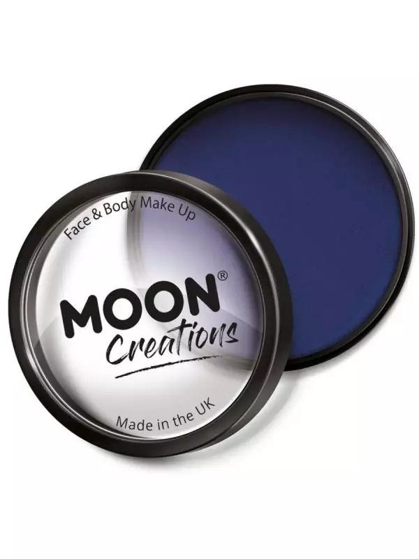 Smiffys Maquillage Pro Visage Bleu Marine - Cosmic Moon 3 Smiffys Maquillage Pro Visage Bleu Marine - Cosmic Moon