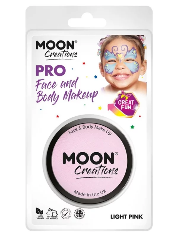 Smiffys Maquillage Pro Visage Rose Clair - Cosmic Moon 4 Smiffys Maquillage Pro Visage Rose Clair - Cosmic Moon – Image 2