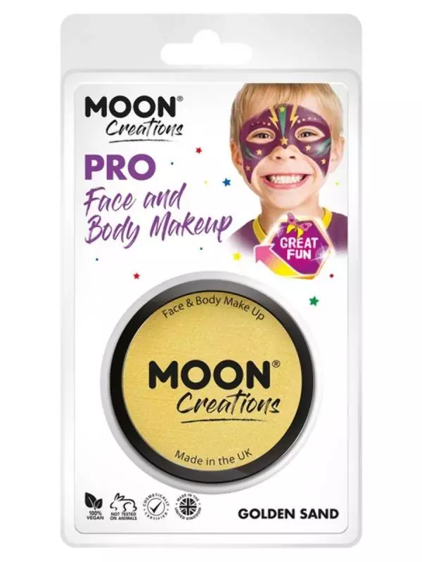 Smiffys Maquillage Pro Visage Sable- Cosmic Moon 4 Smiffys Maquillage Pro Visage Sable- Cosmic Moon – Image 2