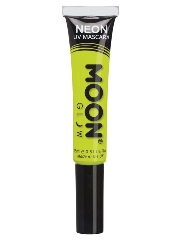 Smiffys Mascara UV Néon Jaune Intense - Moon Créations 3 Smiffys Mascara UV Néon Jaune Intense - Moon Créations