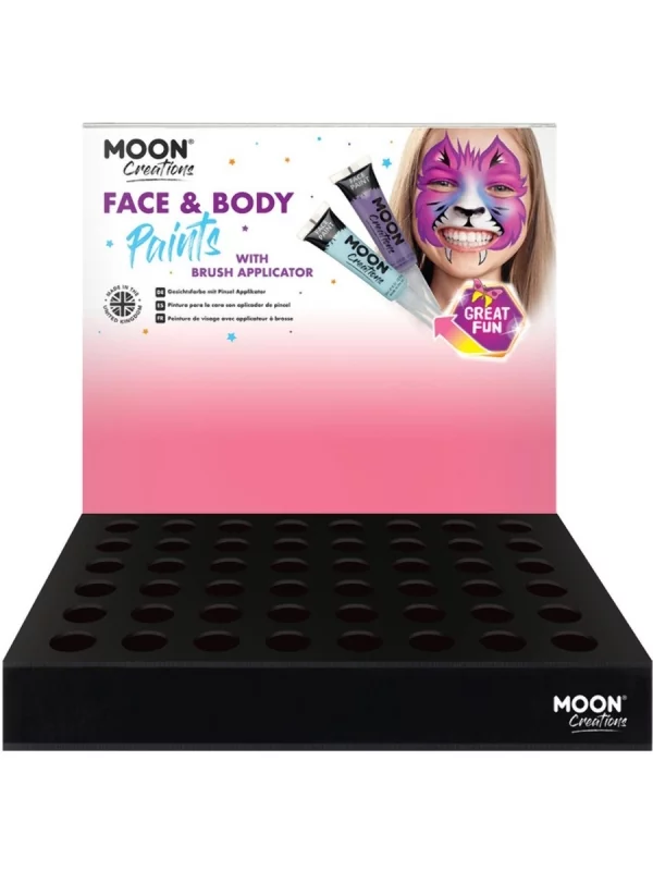 Smiffys Paquet De 12 Maquillages Moon Créations, Visage Corps 4 Smiffys Paquet De 12 Maquillages Moon Créations, Visage Corps – Image 2