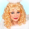 WIDMANN Perruque Ange Blonde Avec Des Boucles -Smiffys Soldes Boutique perruque ange blonde avec des boucles