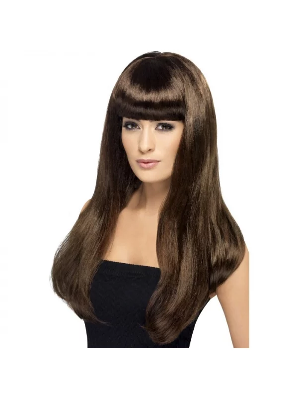 Smiffys Perruque Babelicious Brune 3 Smiffys Perruque Babelicious Brune