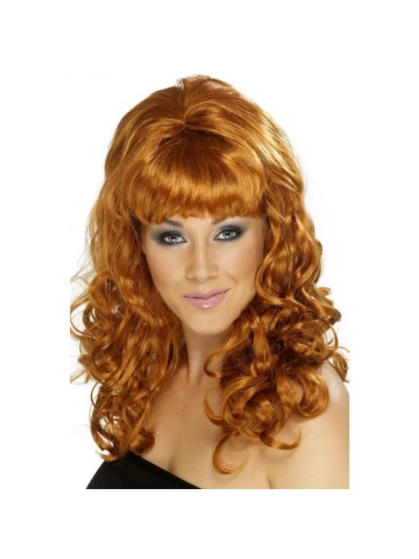 Smiffys Perruque Cindy Rousse 3 Smiffys Perruque Cindy Rousse