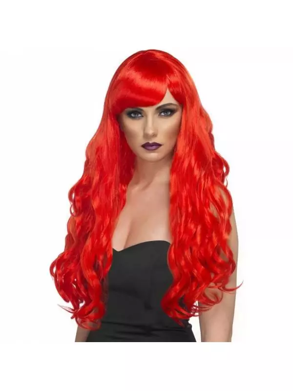 Smiffys Perruque Désir Longue Rouge 3 Smiffys Perruque Désir Longue Rouge