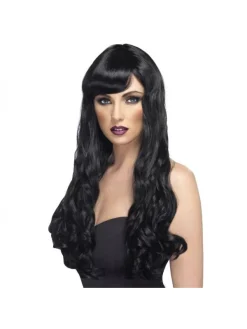 Smiffys Perruque Désir Noire Longue