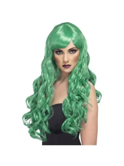 Smiffys Perruque Désir Verte Longue