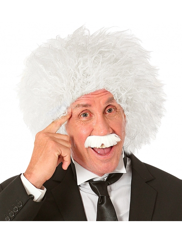 WIDMANN Perruque Einstein Avec Moustache 4 WIDMANN Perruque Einstein Avec Moustache – Image 2