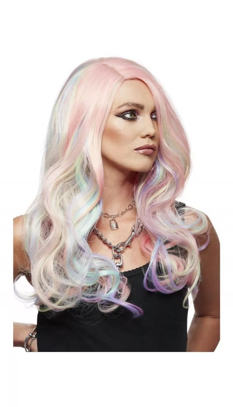 Smiffys Perruque Femme Licorne Manic Panic (Pastel) 4 Smiffys Perruque Femme Licorne Manic Panic (Pastel) – Image 2