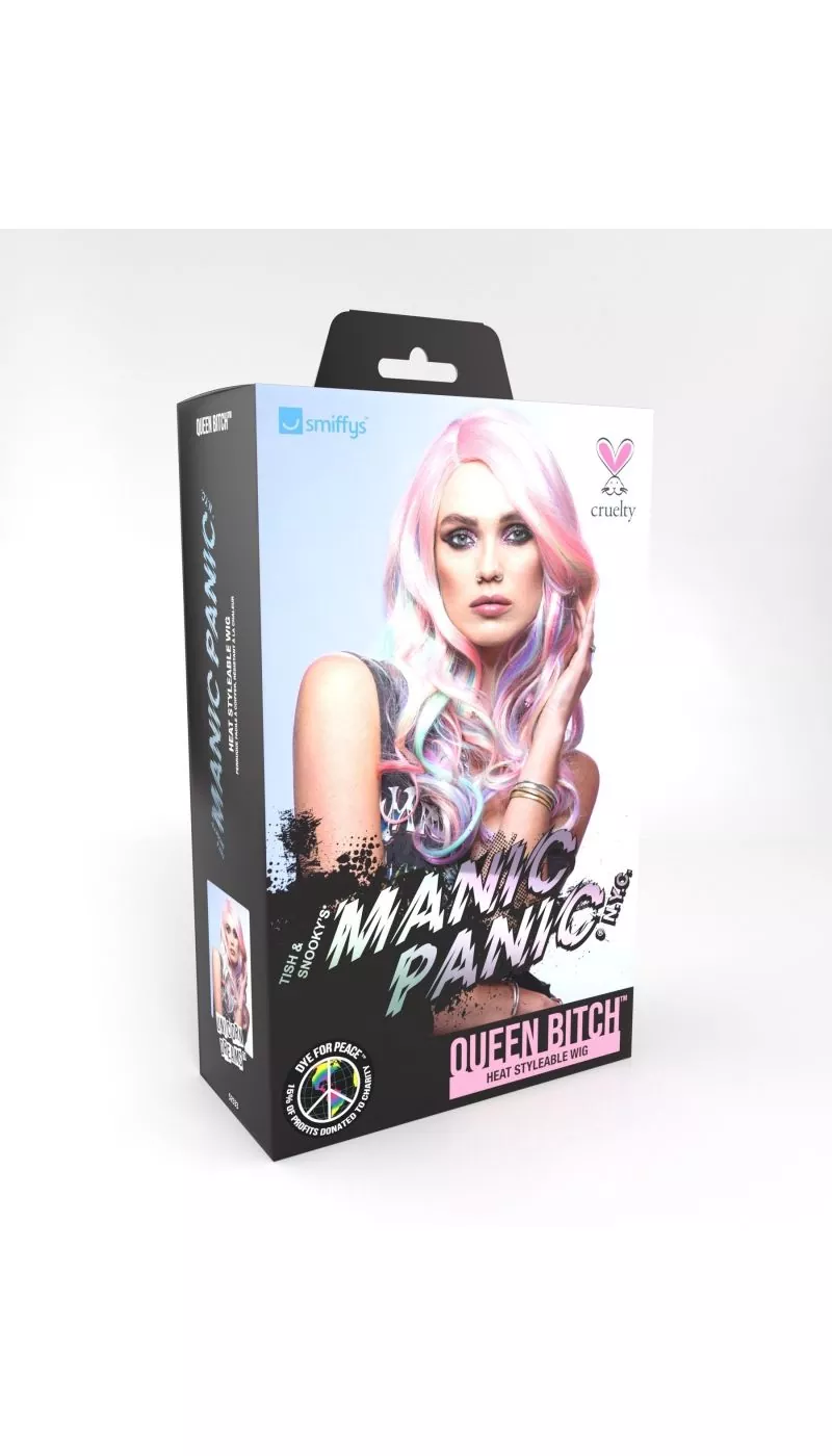 Smiffys Perruque Femme Licorne Manic Panic (Pastel) 8 Smiffys Perruque Femme Licorne Manic Panic (Pastel) – Image 6