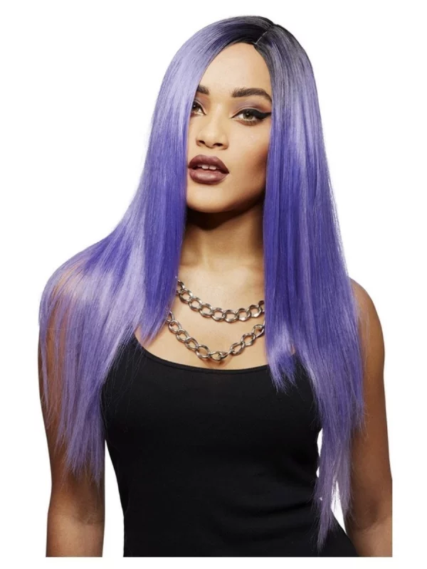 Smiffys Perruque Femme Manic Panic (Violet) 4 Smiffys Perruque Femme Manic Panic (Violet) – Image 2