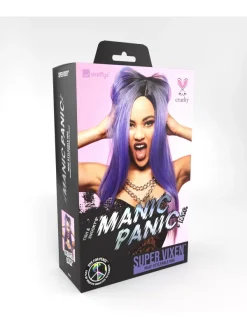 Smiffys Perruque Femme Manic Panic (Violet) 12 Smiffys Perruque Femme Manic Panic (Violet) -Smiffys Soldes Boutique perruque femme manic panic violet 4