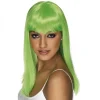 Smiffys Perruque Glamoura Vert Fluo -Smiffys Soldes Boutique perruque glamoura vert fluo