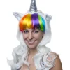 Perruque Licorne Multicolore 2 Perruque Licorne Multicolore -Smiffys Soldes Boutique perruque licorne multicolore
