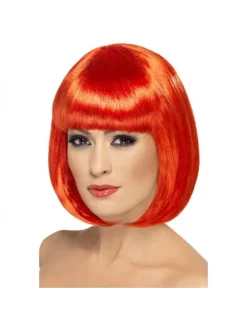 Smiffys Perruque Partyrama Rouge