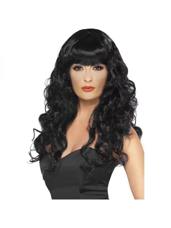 Smiffys Perruque Sirène Noire 3 Smiffys Perruque Sirène Noire