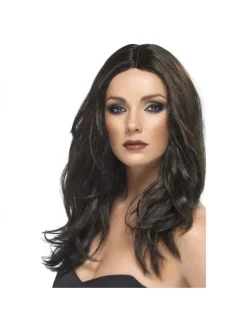 Smiffys Perruque Superstar Brune