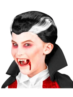WIDMANN Perruque Vampire Enfant 5 WIDMANN Perruque Vampire Enfant -Smiffys Soldes Boutique perruque vampire enfant 1