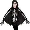 WIDMANN Poncho Squelette Enfant -Smiffys Soldes Boutique poncho squelette enfant