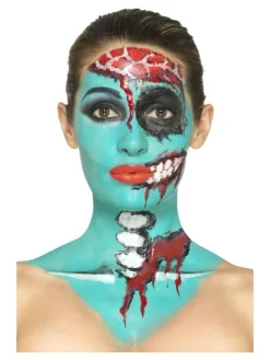 Smiffys Pot Latex Liquide 59,14 ML Avec éponge Turquoise - Sans Ammoniaque -Smiffys Soldes Boutique pot latex liquide 5914 ml avec eponge turquoise sans ammoniaque 4