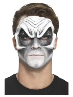 Smiffys Prothèse En Mousse Latex, Tête De Vampire, Blanc, Avec Adhésif -Smiffys Soldes Boutique prothese en mousse latex tete de vampire blanc avec adhesif 3